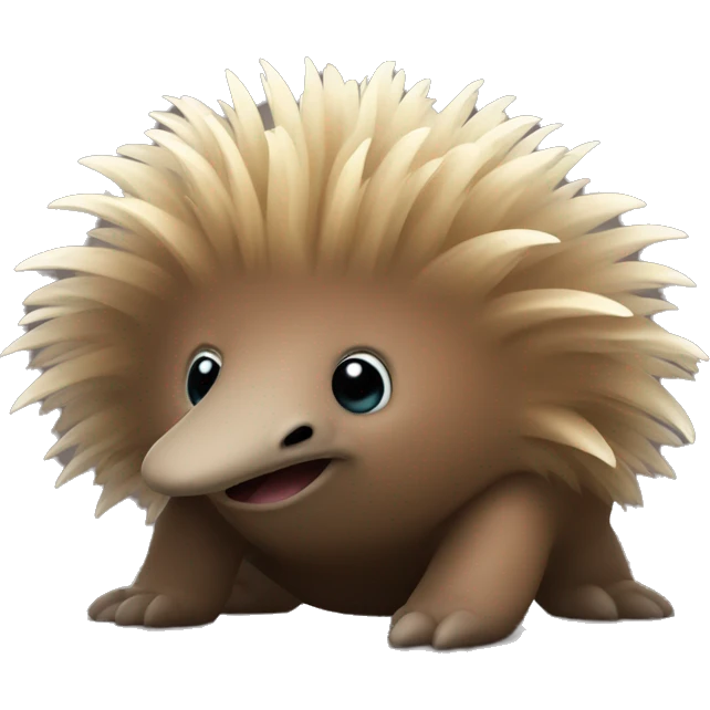 golang mascot inspired echidna emoji