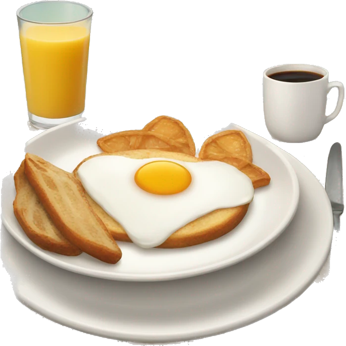breakfast plate emoji
