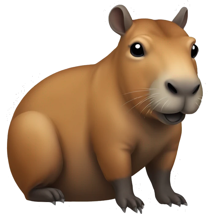 cool capibara emoji
