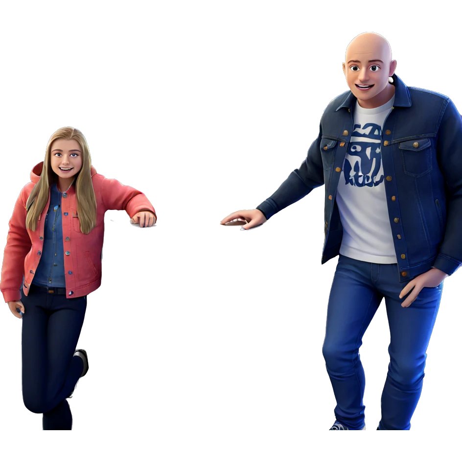 bald guy in denim jacket emoji