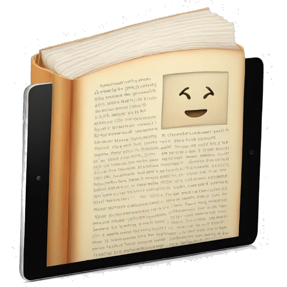book inside the tablet emoji