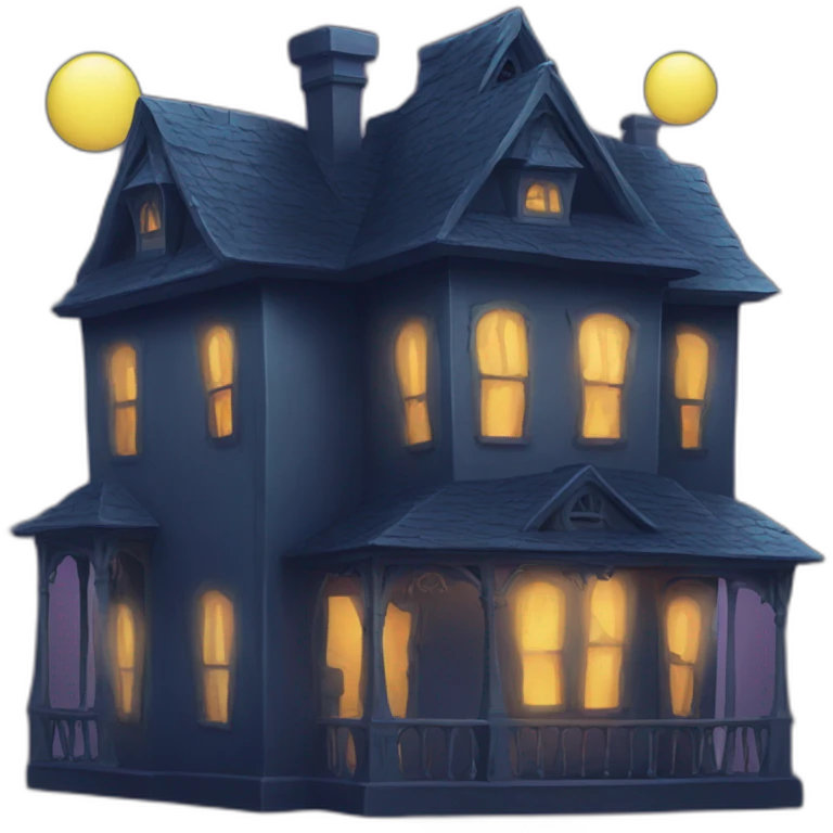 haunted house emoji