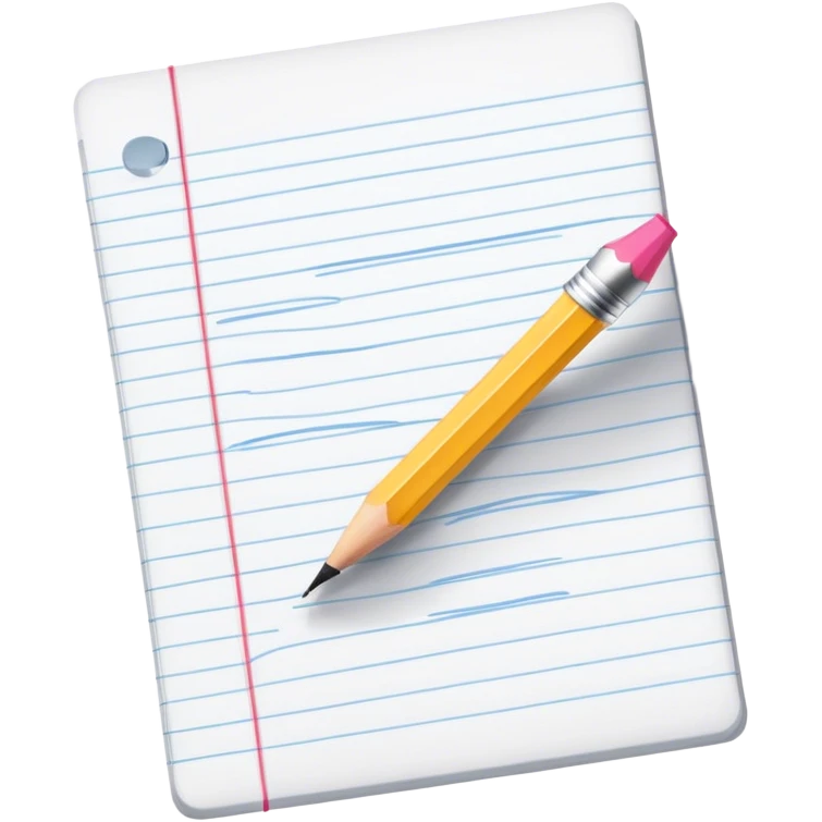 pencil writing emoji