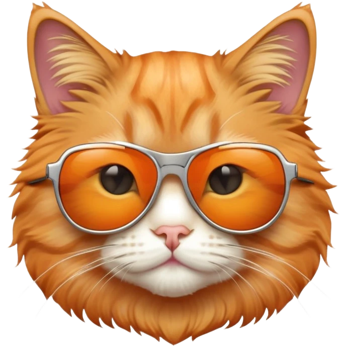 Cat with sunglasses: emoji