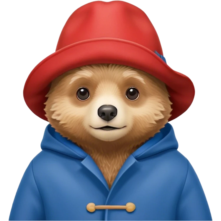 Paddington bear emoji