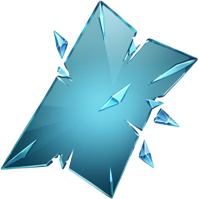 broken glass emoji