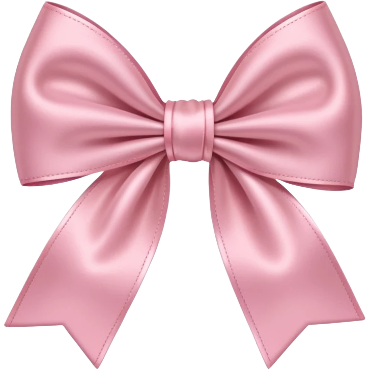 Light Pink bow plain emoji