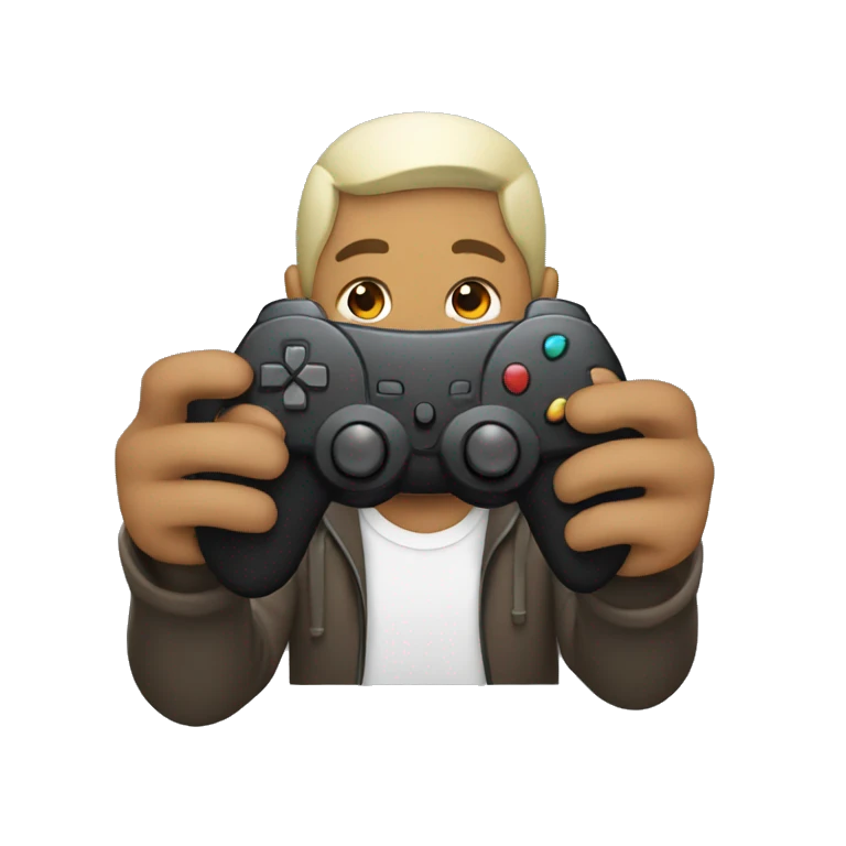 playing video games emoji