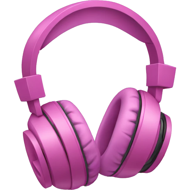 Headphones with bows  emoji