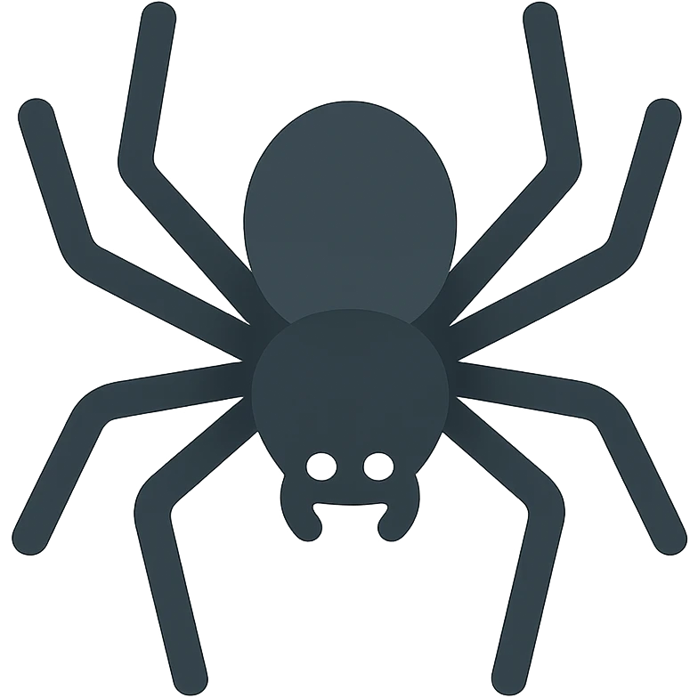 Spider emoji