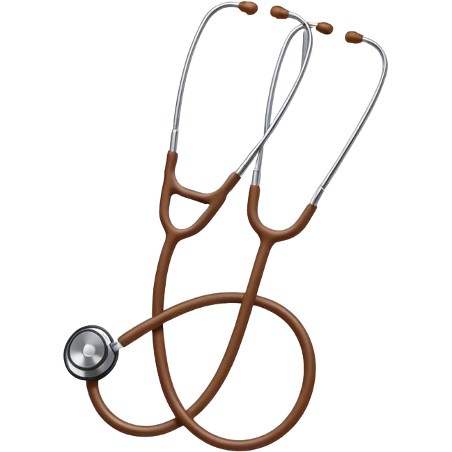 Brown stethoscope emoji