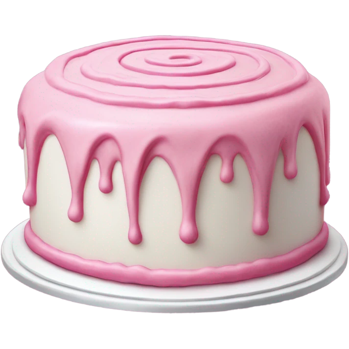 Icing for a cake emoji