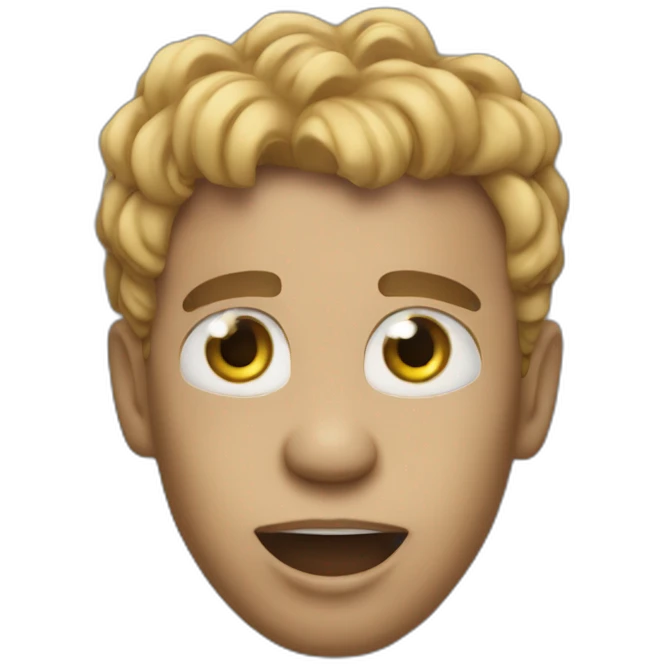 Le chanteur Ninho emoji
