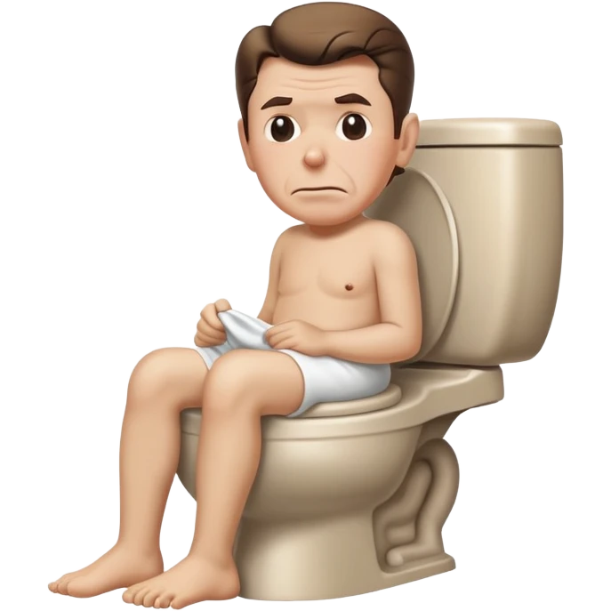 Reagan pooping  emoji