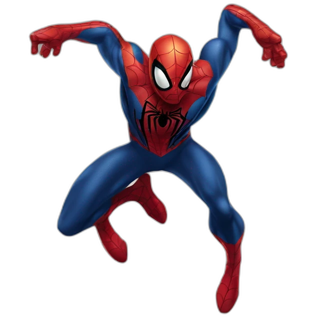 moitié spider man moitié venom emoji