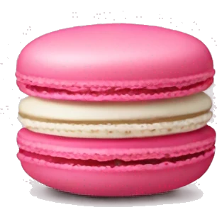 Pink Macaron emoji