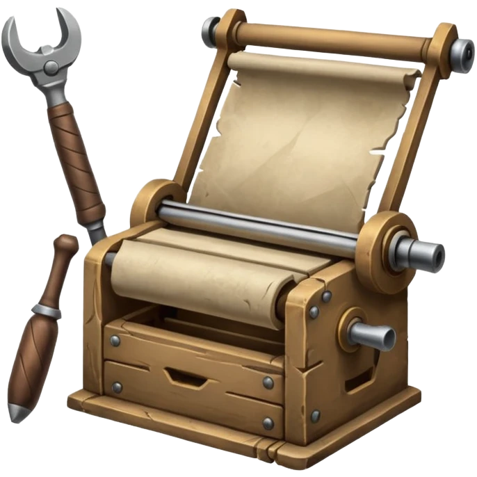 Printing Revolution + Ancient Tools emoji