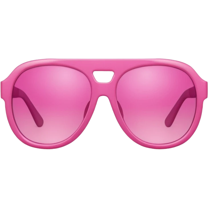 Pink sun glasses emoji