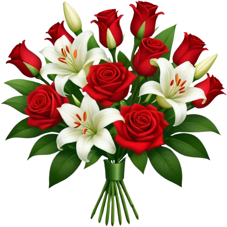 miluji tě prostřednictvím květin emoji