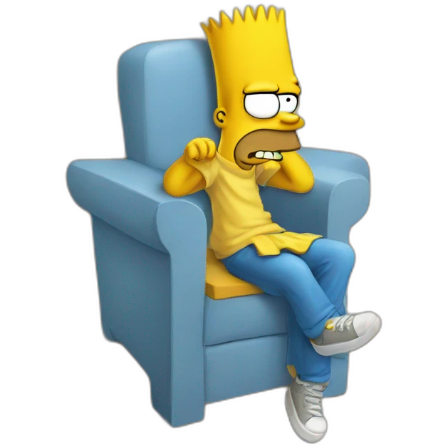 Bart simpson emoji