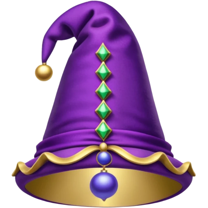 purple jester hat emoji