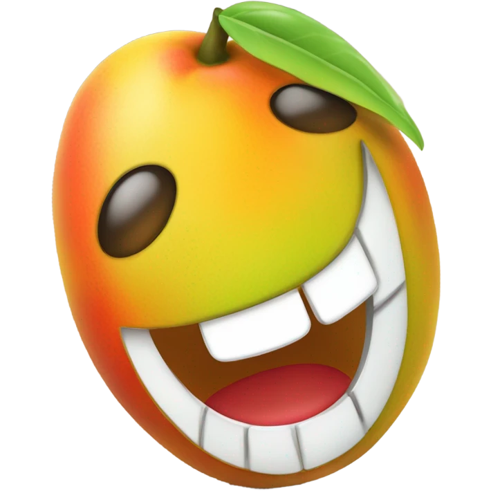 Mango happy  emoji