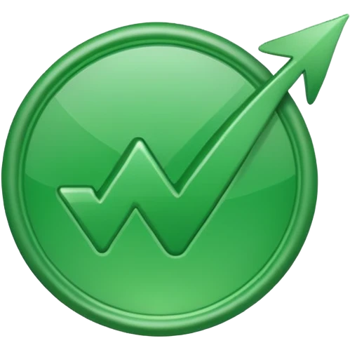 green check mark icon, matching the style of the standard check mark emoji, 1:1 to the ✅ emoji emoji