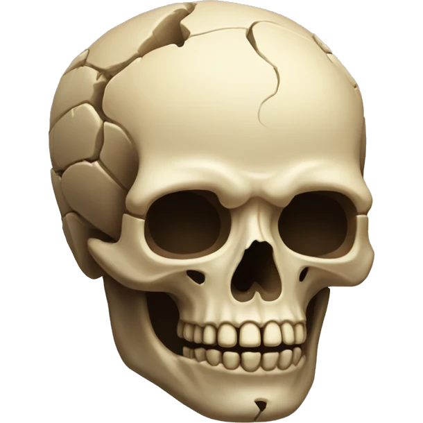 ancient skull emoji