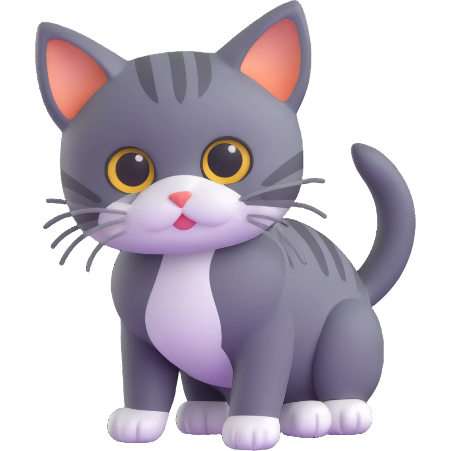cute kitten emoji