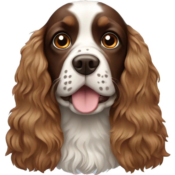 french britanny spaniel dog emoji