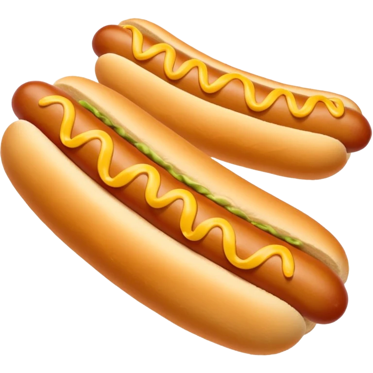 Hotdog buns emoji