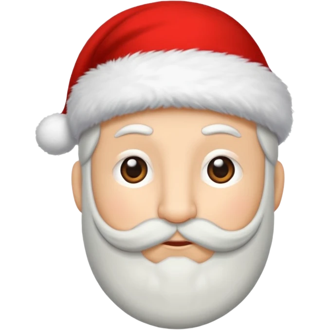 Noel babanın şapkası emoji