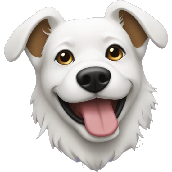 create a sticker where a Jack Rasl dog will be drawn emoji