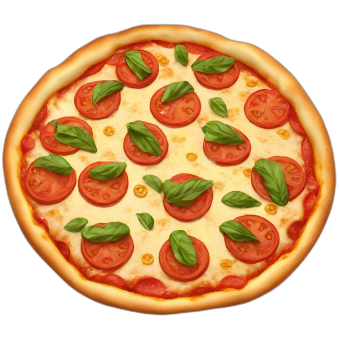 Pizza traditionnel emoji