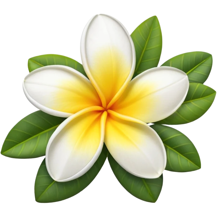 Plumeria  emoji