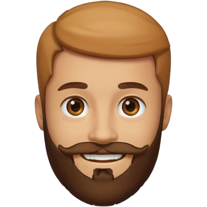 Create a person with beard emoji