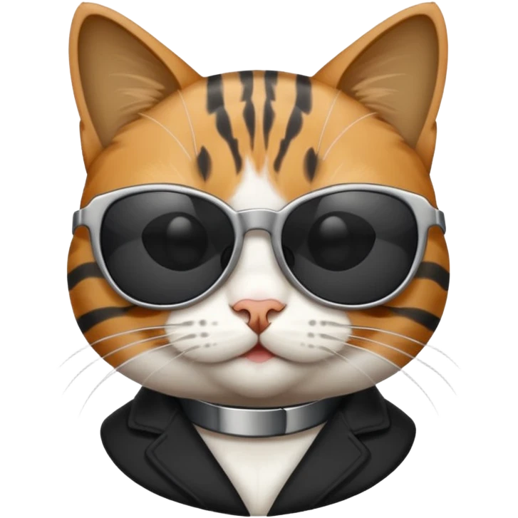 Cat wearing sunglasses emoji