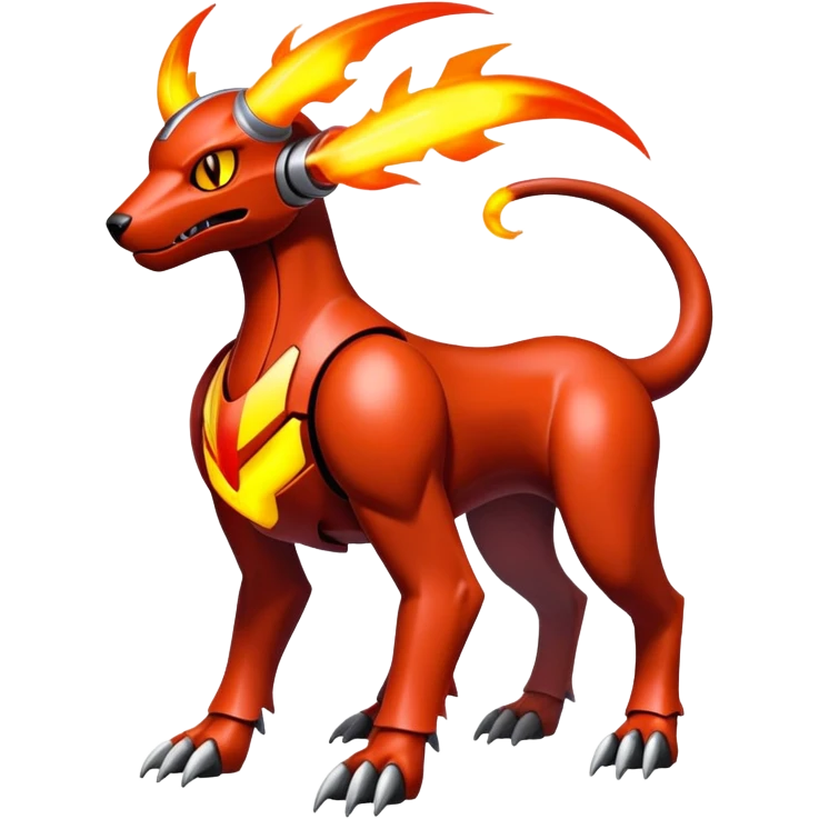 Houndoom-Genesect-Pokémon-Fakémon-hybrid-creature emoji