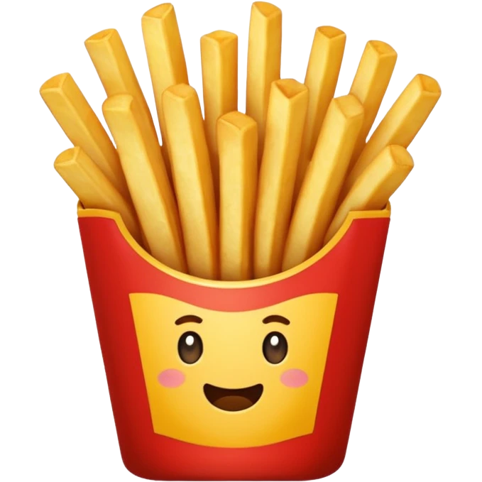 french fries emoji