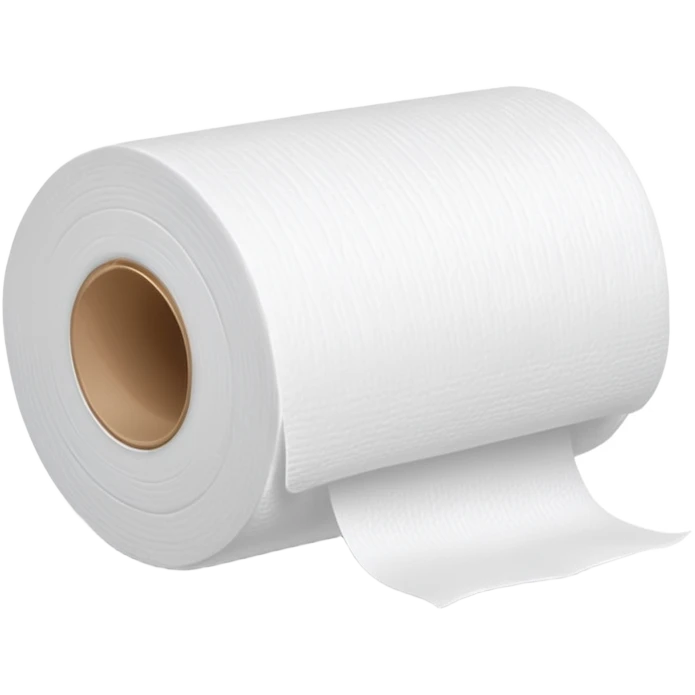 long toilet paper emoji