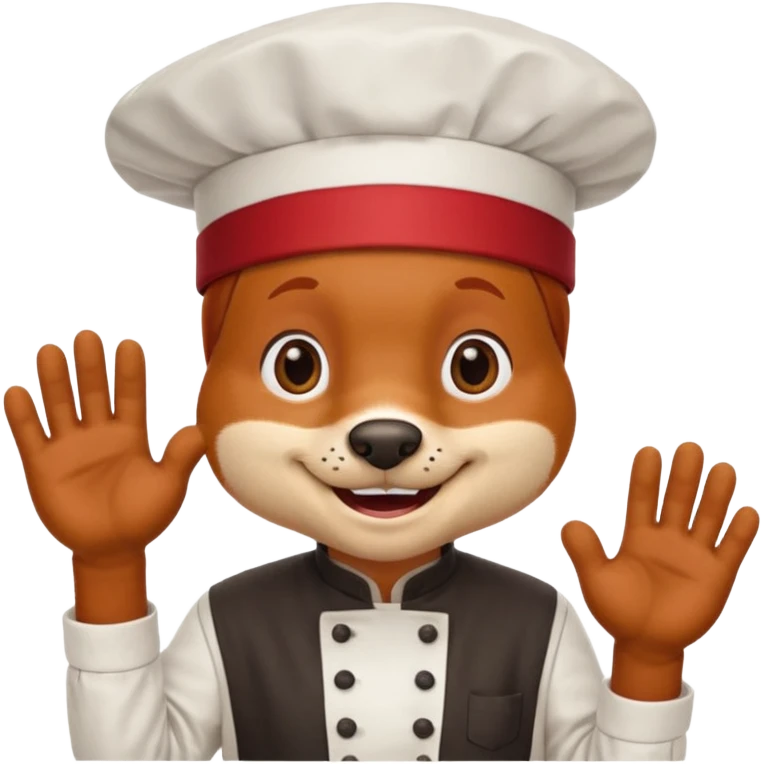 chef red dog emoji