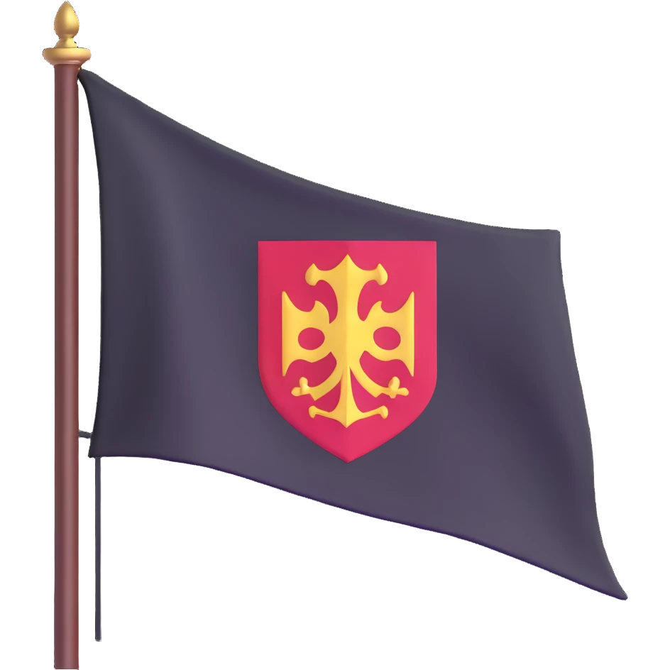medieval flag banner emoji