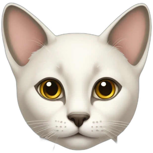 Chat siamois emoji