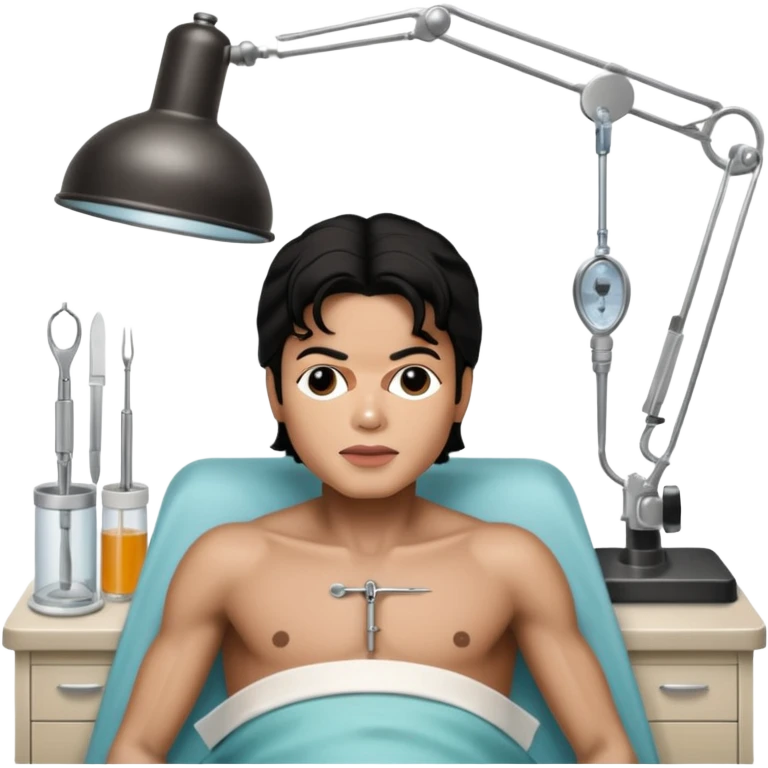Micheal Jackson on the Surgery table emoji