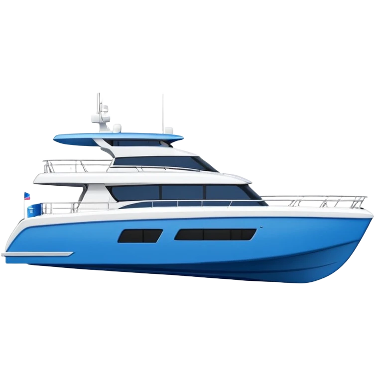 a lagoon SIXTY 7 power catamaran with no wording on it facing to the right  emoji