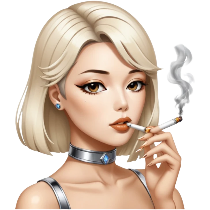 sorayama smoking emoji