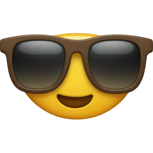 Sunglass  emoji