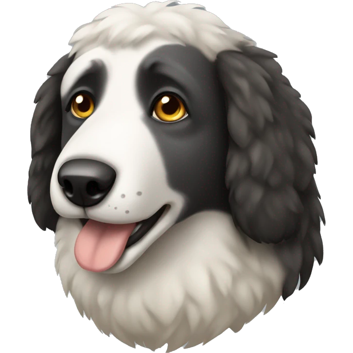Sheep dog emoji