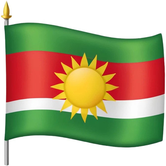 Kurdistan flag emoji