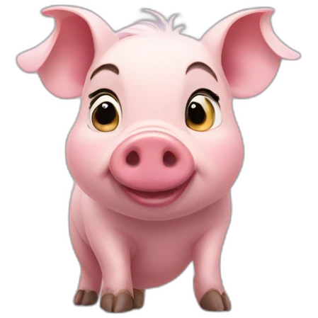 Pua pig disney emoji